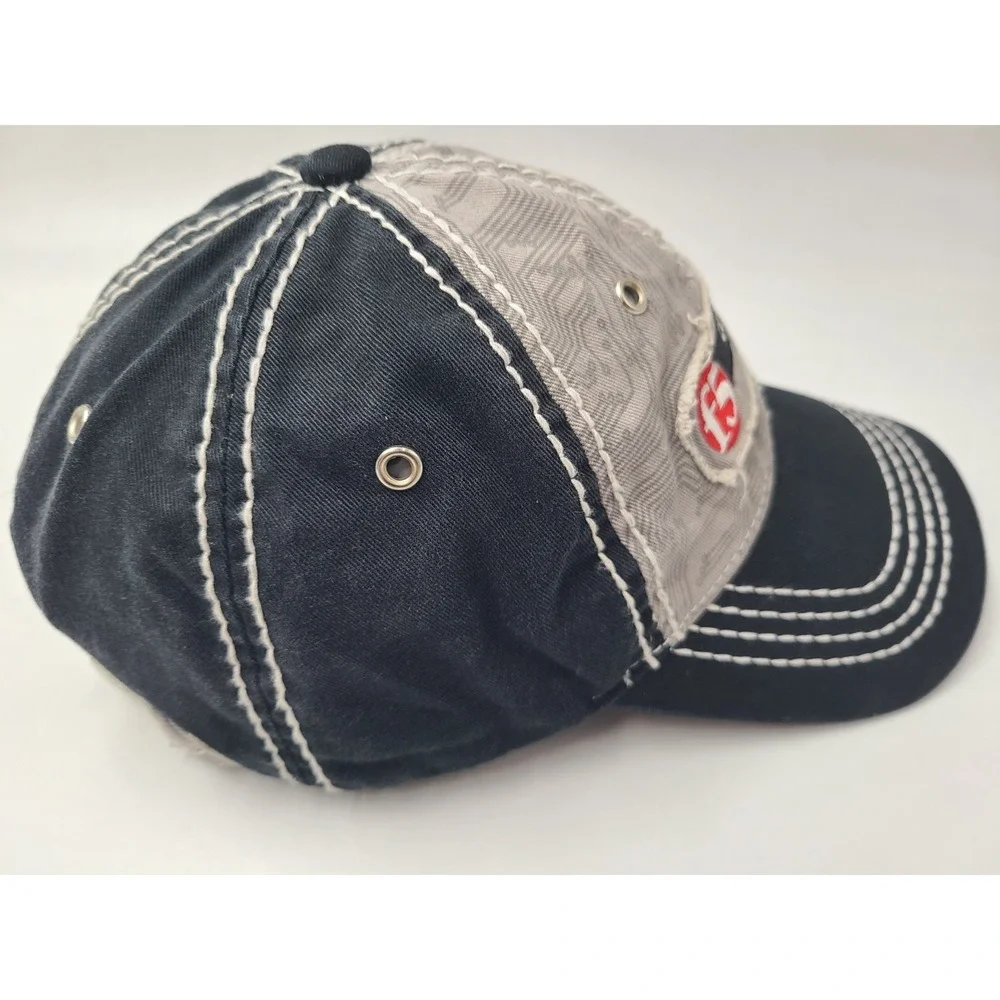 F5 Certified Distressed Strapback Adjustable Hat Cap Expert Men Women Gray Black